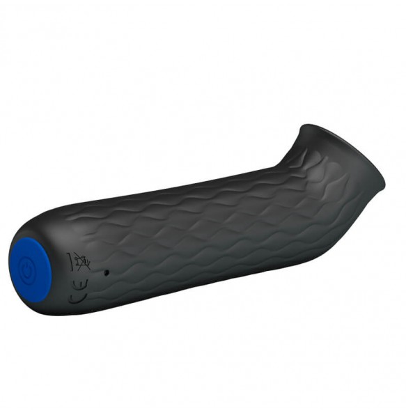 MR PLAY - Anal Sucking Plug (Chargeable - Black)